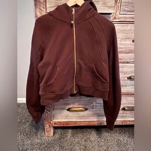Lululemon full zip scuba oversized  hoodie